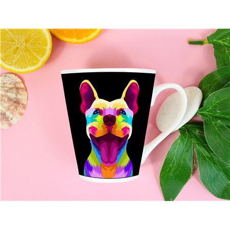 Tech 12oz Latte Mug  -  Dog (20)