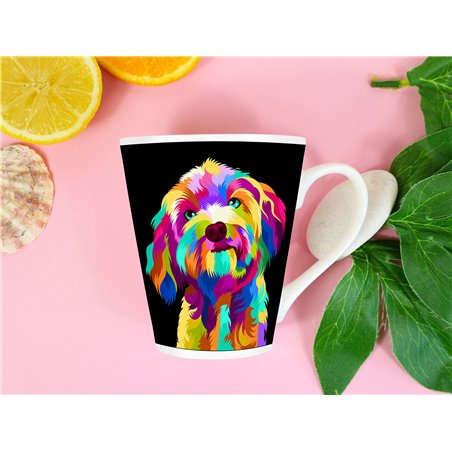 Tech 12oz Latte Mug  -  Dog (22)