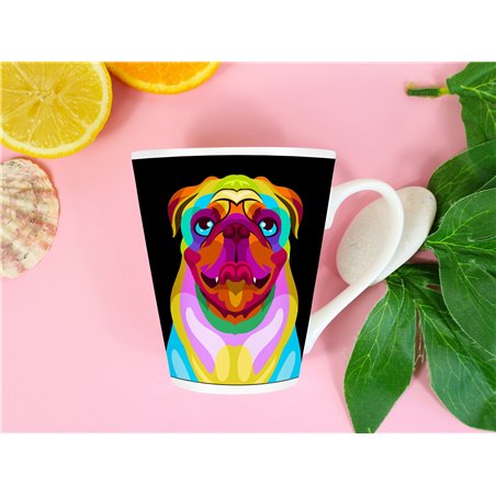 Tech 12oz Latte Mug  -  Dog (23)