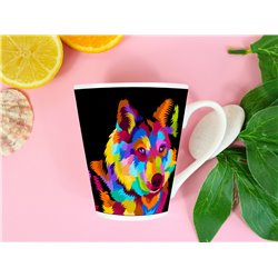 Tech 12oz Latte Mug  -  Dog (25)