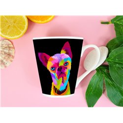 Tech 12oz Latte Mug  -  Dog (26)