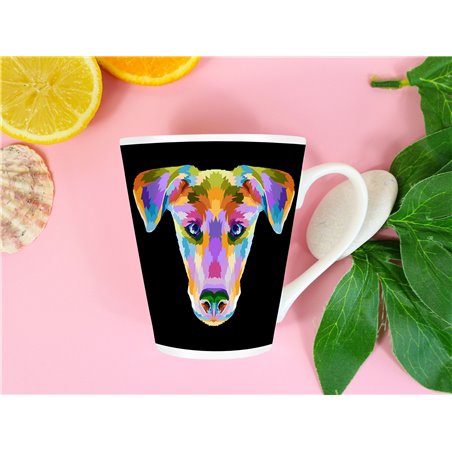 Tech 12oz Latte Mug  -  Dog (30)