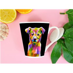 Tech 12oz Latte Mug  -  Dog (34)
