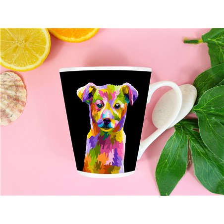 Tech 12oz Latte Mug  -  Dog (34)