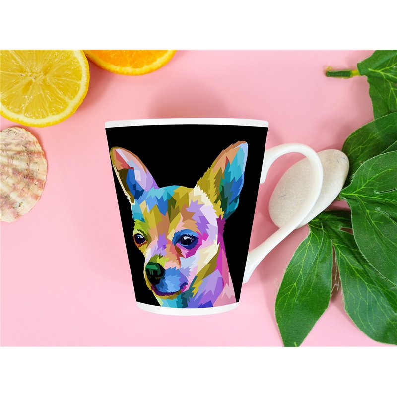 Tech 12oz Latte Mug  -  Dog (35)