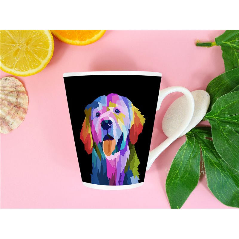 Tech 12oz Latte Mug  -  Dog (36)