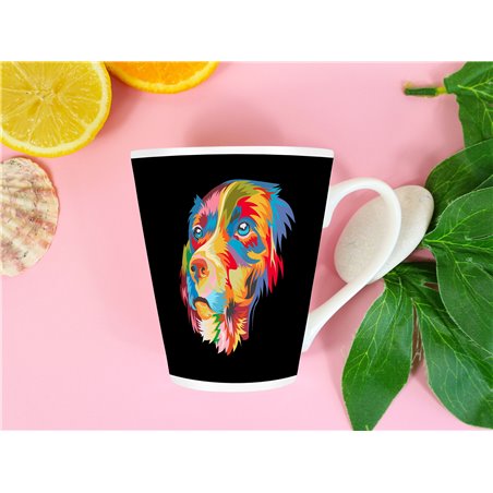 Tech 12oz Latte Mug  -  Dog (37)