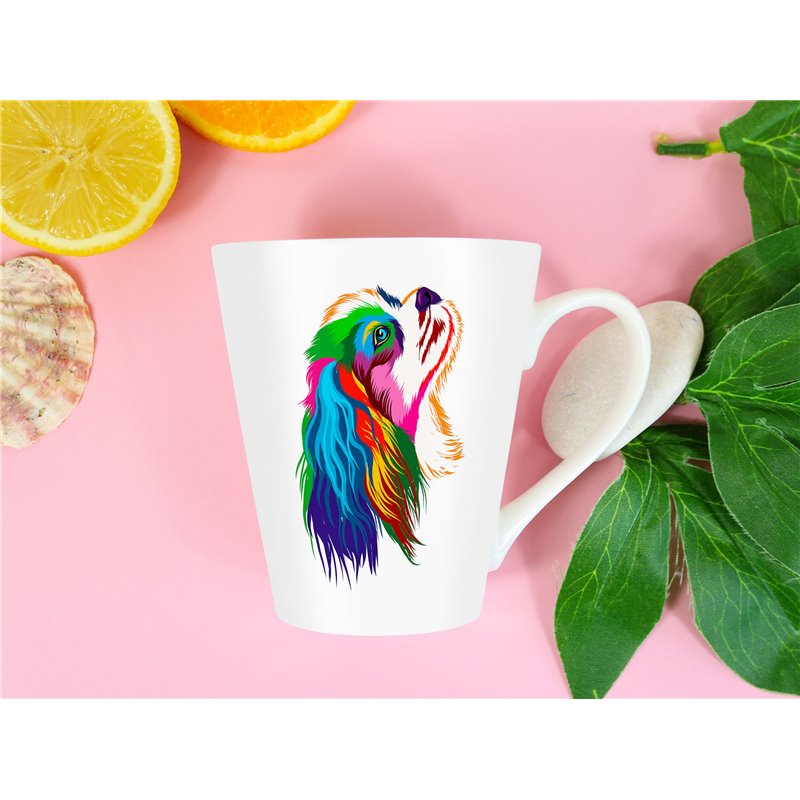 Tech 12oz Latte Mug  -  Dog (38)