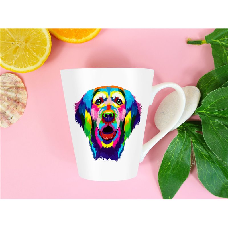 Tech 12oz Latte Mug  -  Dog (39)