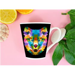 Tech 12oz Latte Mug  -  Dog (44)