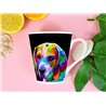 Tech 12oz Latte Mug  -  Dog (48)