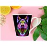 Tech 12oz Latte Mug  -  Dog (57)