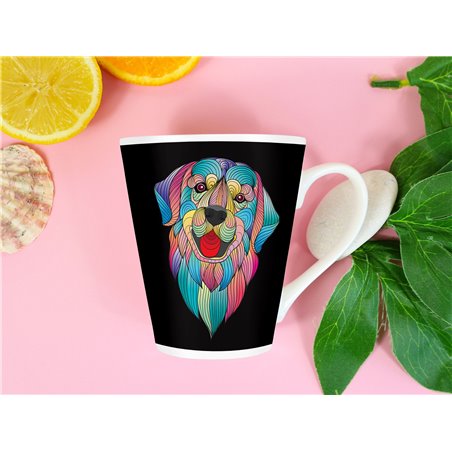 Tech 12oz Latte Mug  -  Dog (59)