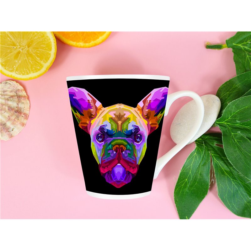 Tech 12oz Latte Mug  -  Dog (63)