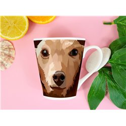 Tech 12oz Latte Mug  -  Dog (64)