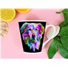 Tech 12oz Latte Mug  -  Dog (65)