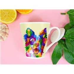 Tech 12oz Latte Mug  -  Dog (66)