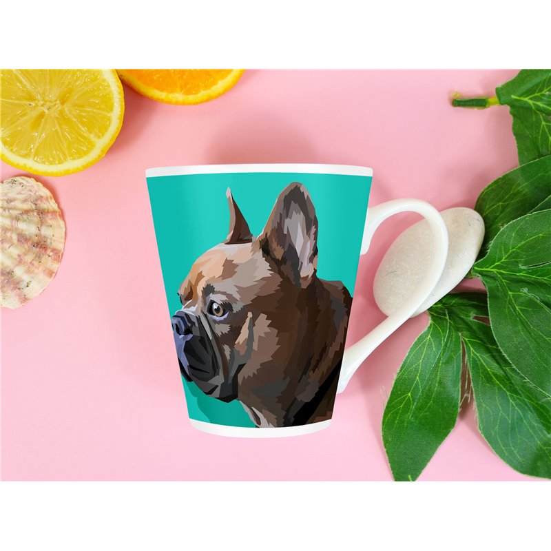 Tech 12oz Latte Mug  -  Dog (67)