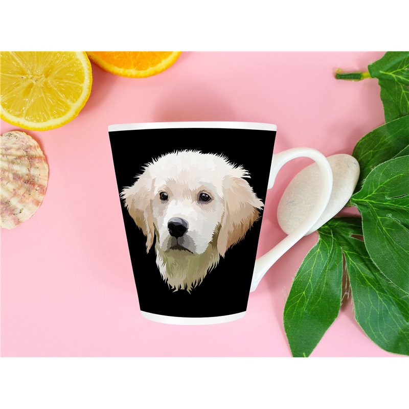 Tech 12oz Latte Mug  -  Dog (70)