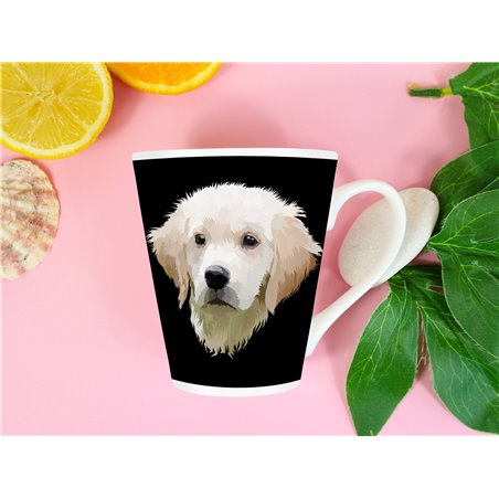 Tech 12oz Latte Mug  -  Dog (70)
