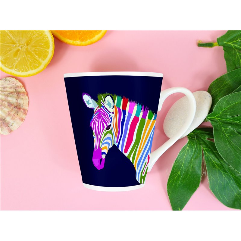 Tech 12oz Latte Mug  -  Exotic (9)