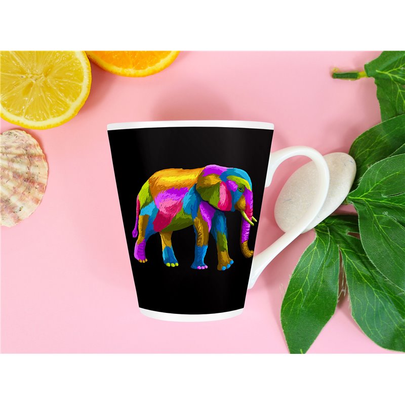 Tech 12oz Latte Mug  -  Exotic (17)