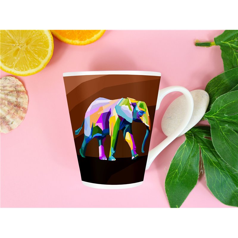 Tech 12oz Latte Mug  -  Exotic (19)