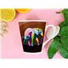 Tech 12oz Latte Mug  -  Exotic (19)