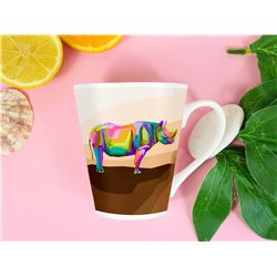 Tech 12oz Latte Mug  -  Exotic (20)