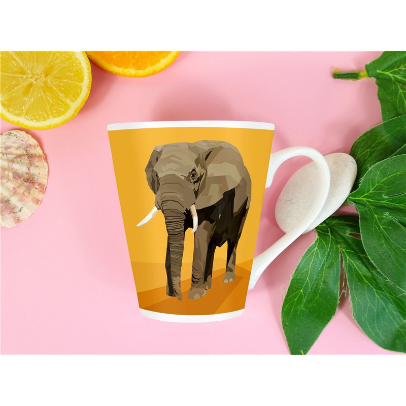 Tech 12oz Latte Mug  -  Exotic (21)