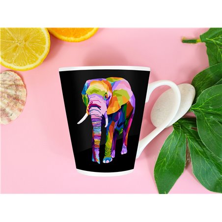 Tech 12oz Latte Mug  -  Exotic (22)