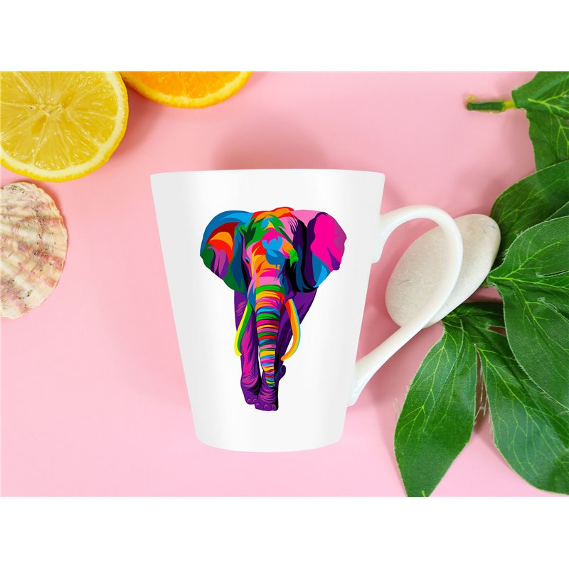 Tech 12oz Latte Mug  -  Exotic (30)