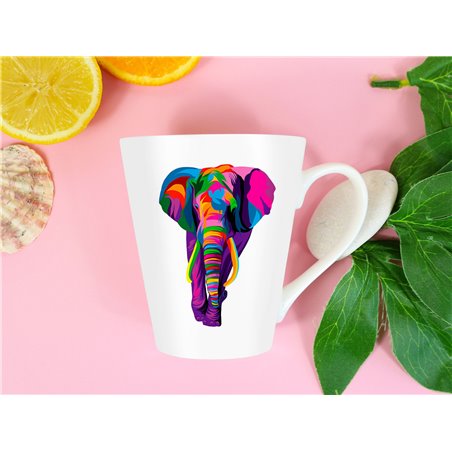 Tech 12oz Latte Mug  -  Exotic (30)