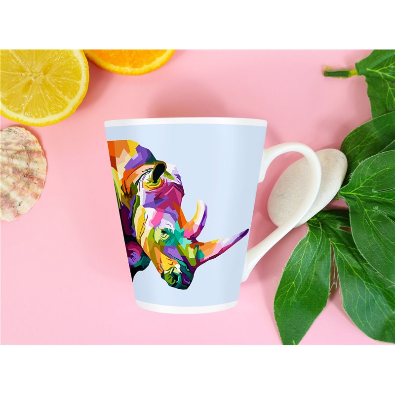 Tech 12oz Latte Mug  -  Exotic (31)