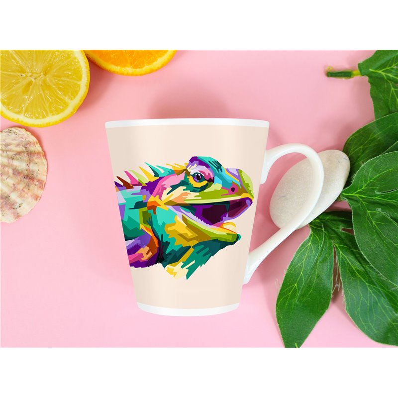 Tech 12oz Latte Mug  -  Exotic (34)
