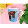 Tech 12oz Latte Mug  -  Horse (2)