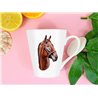 Tech 12oz Latte Mug  -  Horse (6)