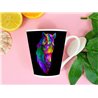 Tech 12oz Latte Mug  -  Horse (10)