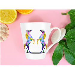 Tech 12oz Latte Mug  -  Horse (19)