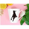 Tech 12oz Latte Mug  -  Horse (20)