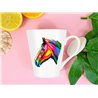 Tech 12oz Latte Mug  -  Horse (22)