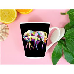 Tech 12oz Latte Mug  -  Horse (25)