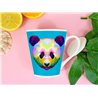 Tech 12oz Latte Mug  -  Panda (1)