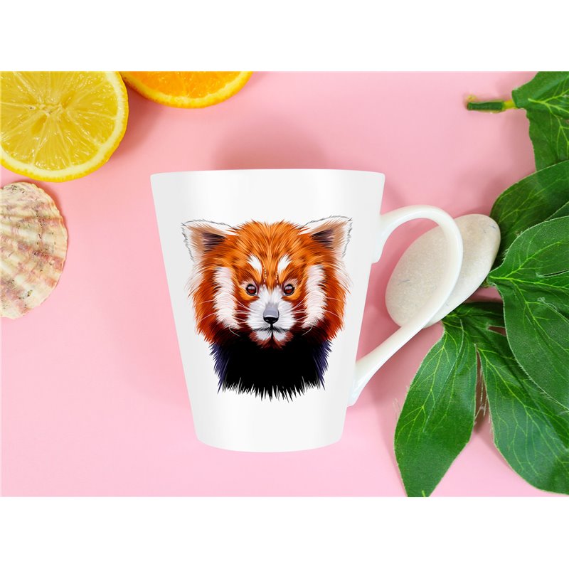 Tech 12oz Latte Mug  -  Panda (4)