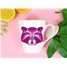 Tech 12oz Latte Mug  -  Raccoon (1)