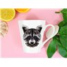 Tech 12oz Latte Mug  -  Raccoon (3)