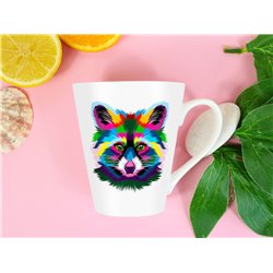 Tech 12oz Latte Mug  -  Raccoon (4)