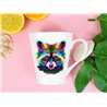 Tech 12oz Latte Mug  -  Raccoon (4)