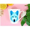 Tech 12oz Latte Mug  -  Wolf (5)