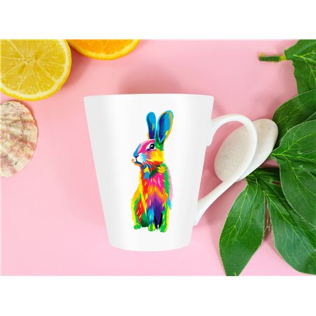 Tech 12oz Latte Mug  -  Wood ( 15)